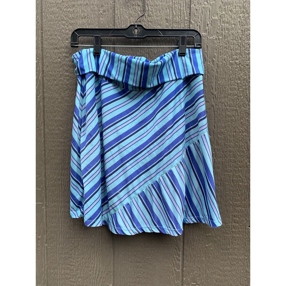 Tehama Women's Fantastic Skirt Two Tone Blue Aqua  Sz S